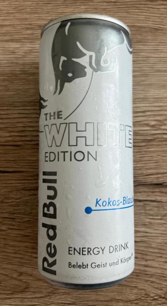 Fotografie - The white edition kokos-blaubeere Red Bull