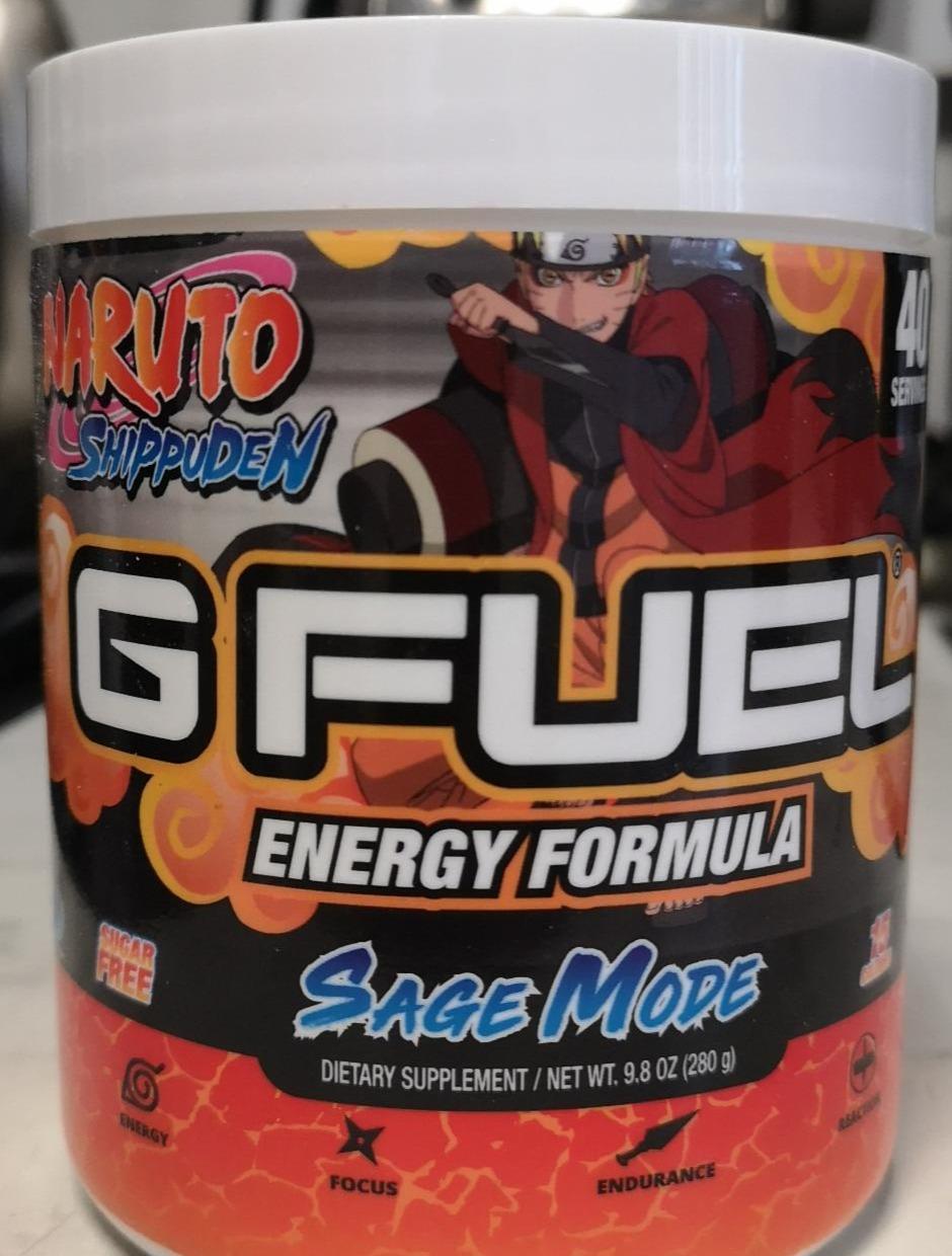 Fotografie - G Fuel Naruto's Sage Mode Gamma