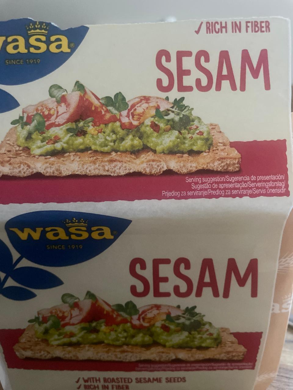 Fotografie - Wasa Crisp Bread delikatess sezam