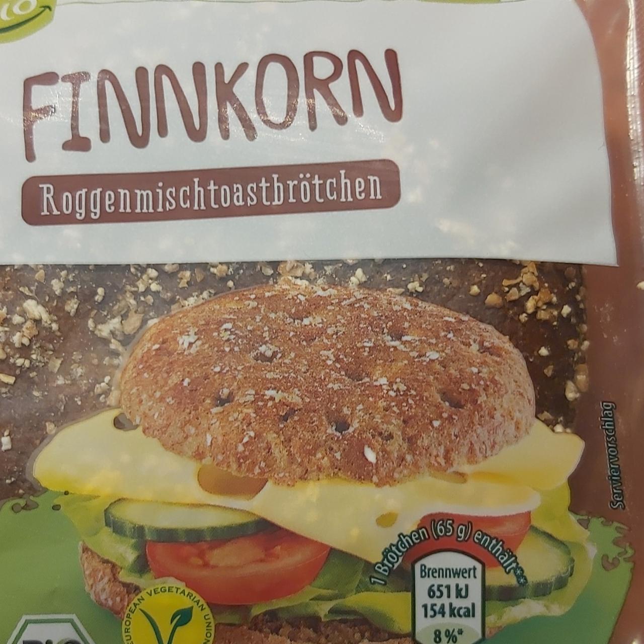 Fotografie - Finnkorn Roggenmischtoastbrötchen GutBio