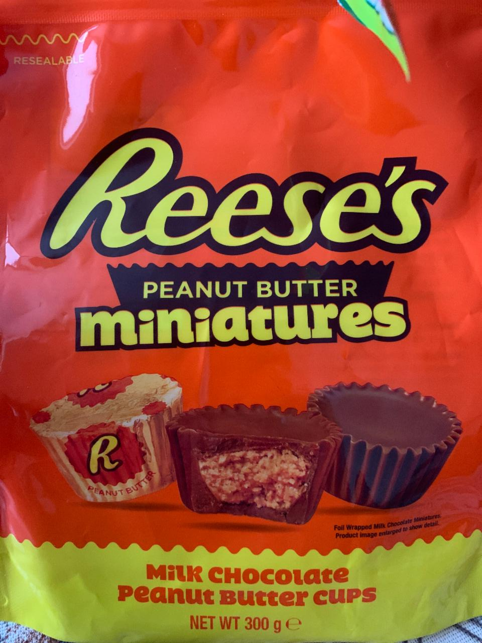 Fotografie - Milk Chocolate Peanut Butter Cup Miniatures Reese's