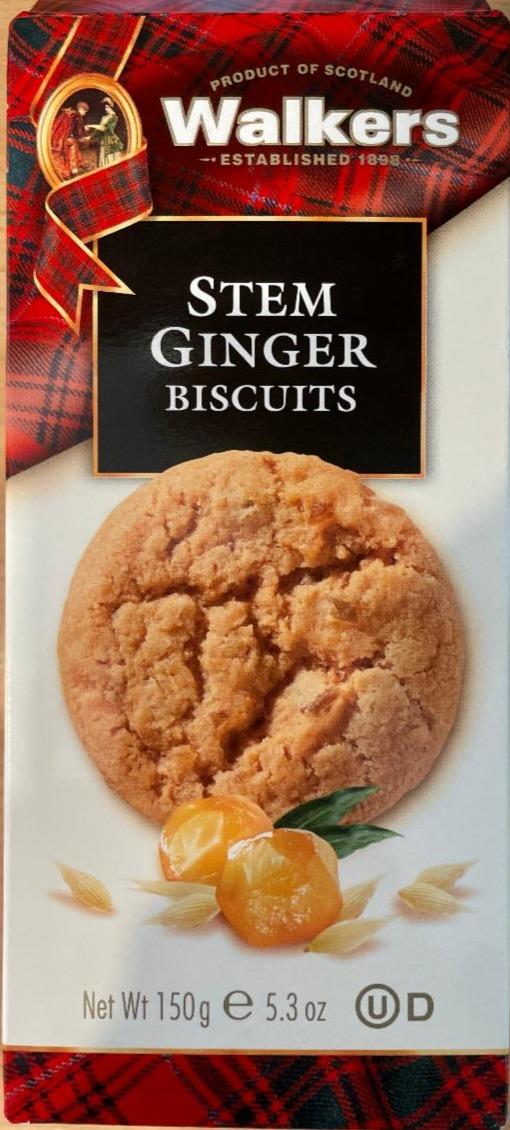 Fotografie - Stem Ginger Biscuits Walkers