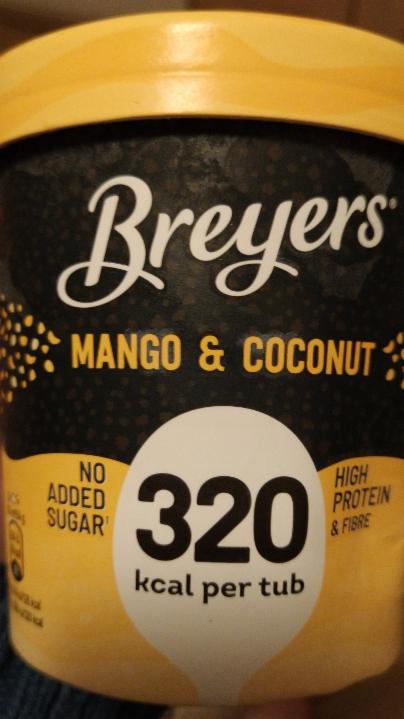 Fotografie - Mango & Coconut Breyers