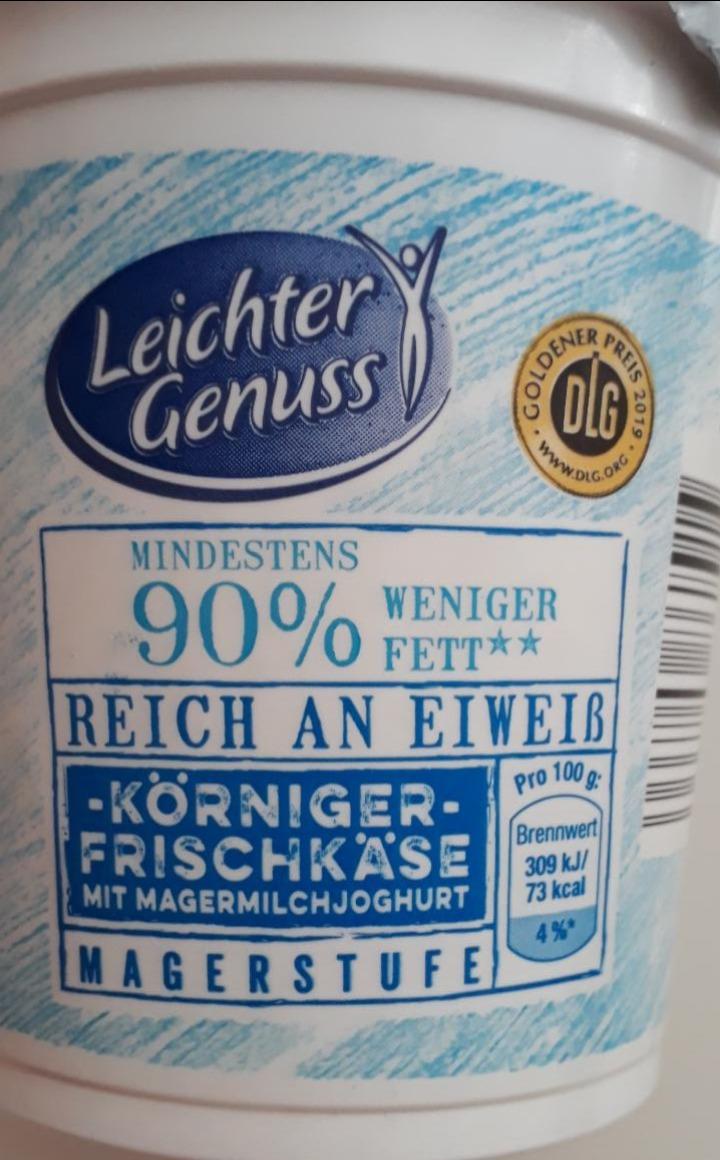 Fotografie - Körniger Frischkäse Leichter Genuss