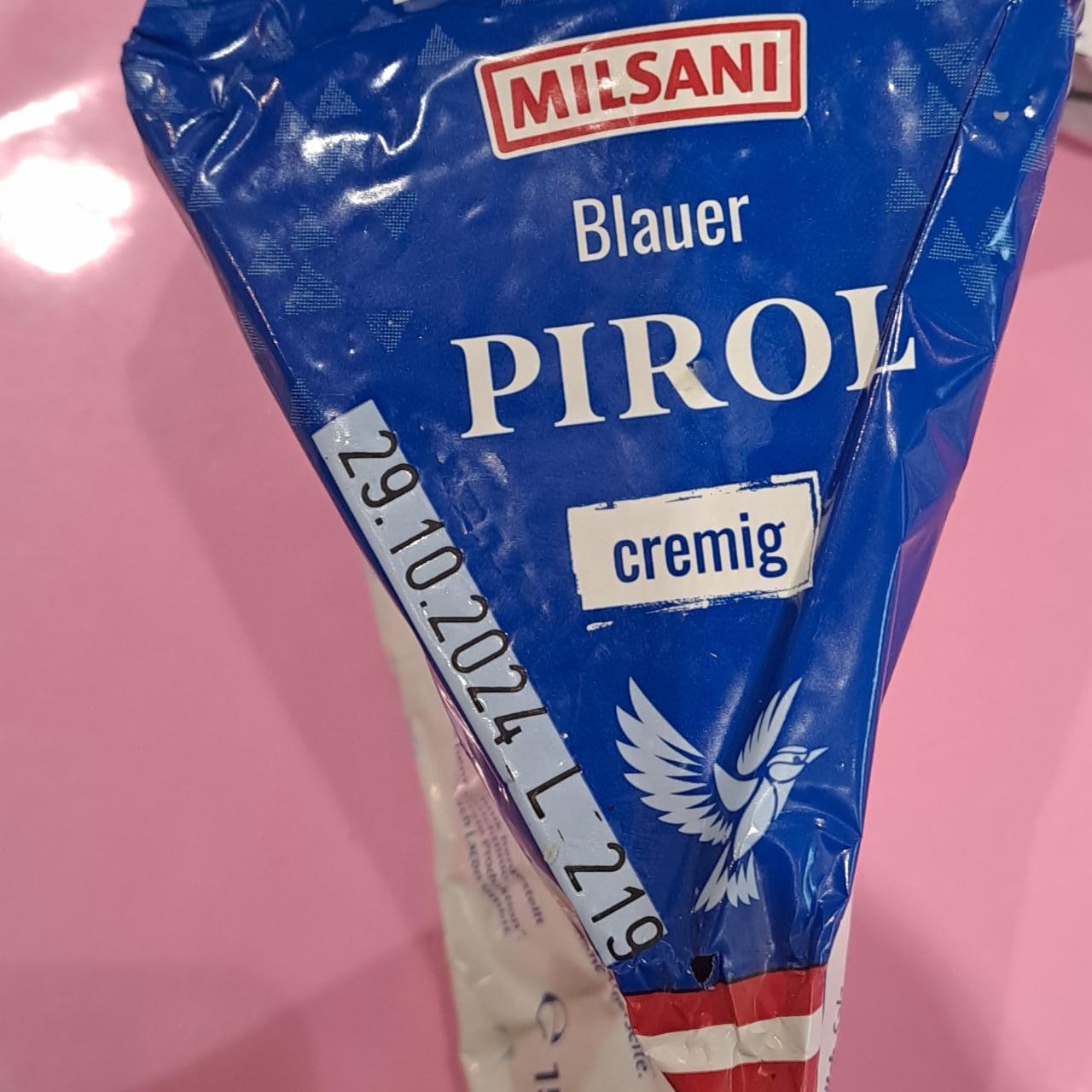 Fotografie - Blauer pirol cremig Milsani