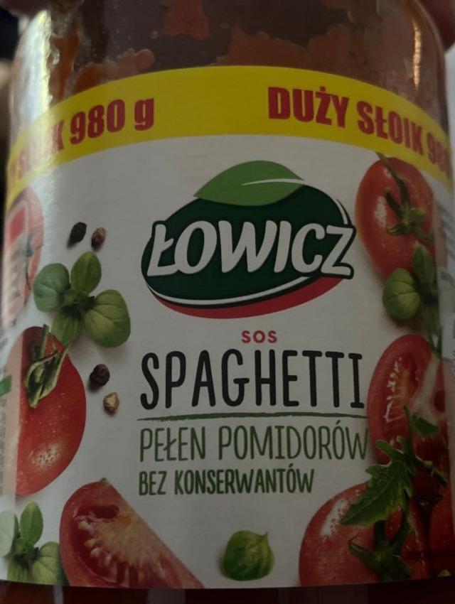 Fotografie - spaghetti SOS Lowicz