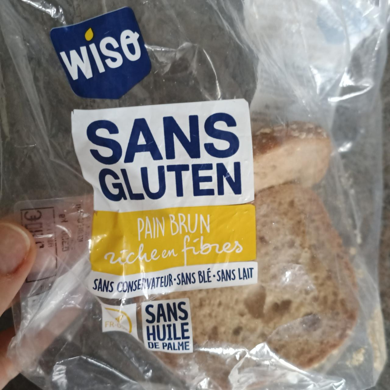 Fotografie - Pain brun sans gluten Wiso