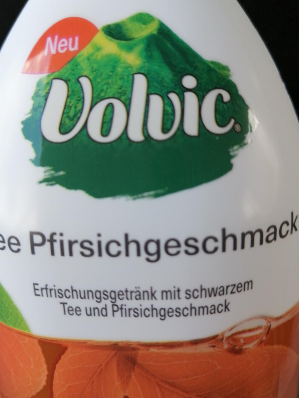 Fotografie - Tee Pfirsichgeschmack Volvic