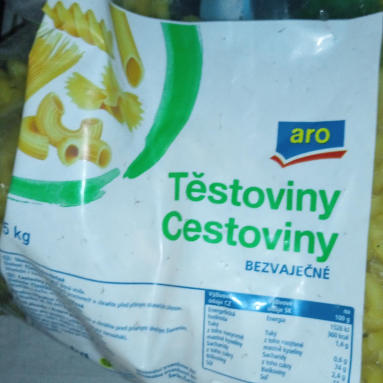 Fotografie - Těstoviny bezvaječné Aro