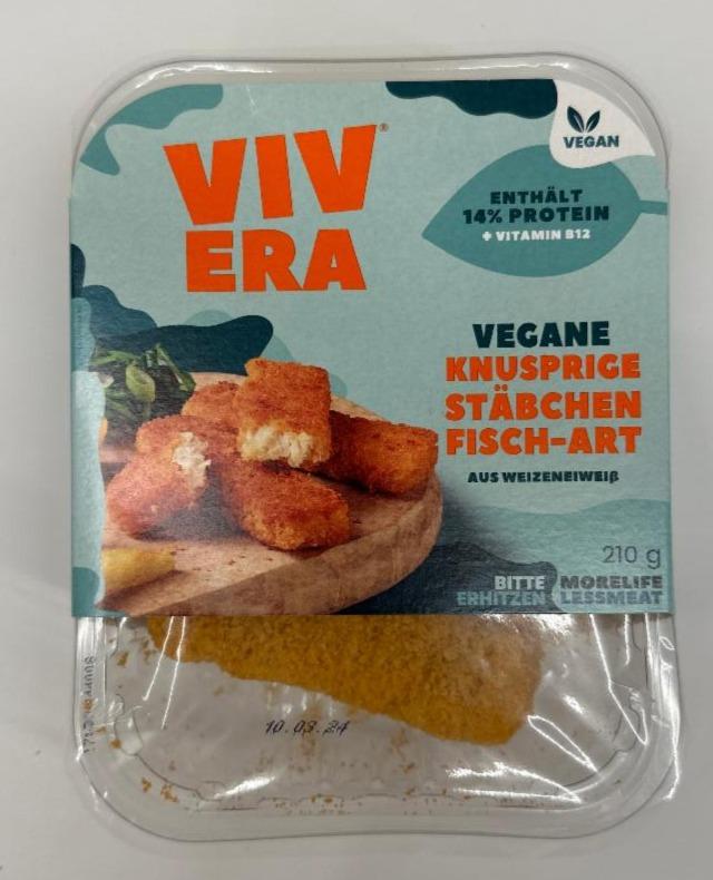 Fotografie - Vegane Knusprige Stäbchen fisch-art Vivera