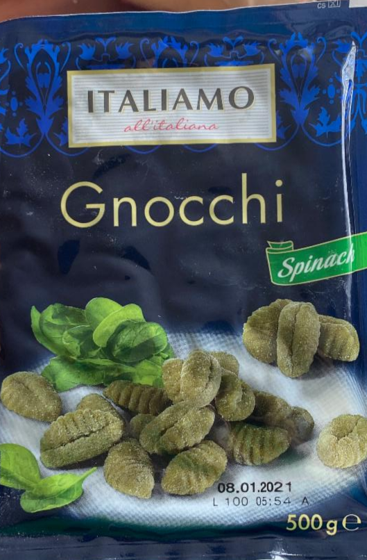 Fotografie - gnocci spinachi