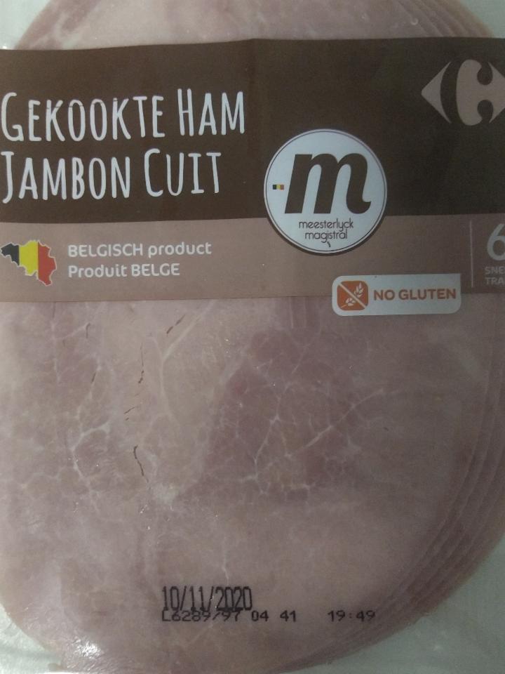 Fotografie - Jambon cuit Carrefour