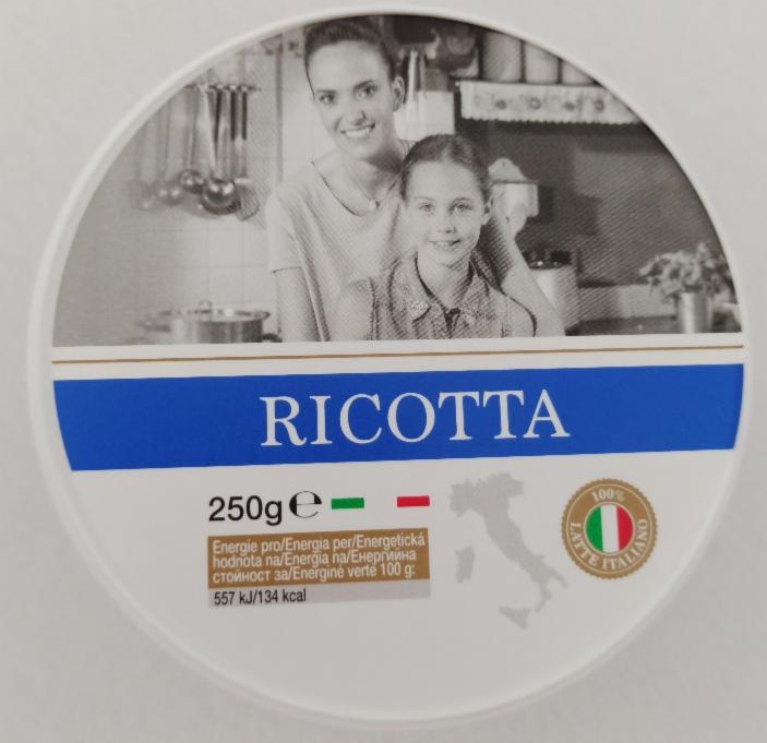 Fotografie - Ricotta syrovátkový sýr Billa