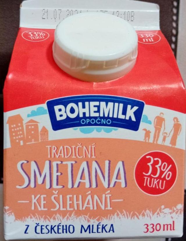 Fotografie - Smetana ke šlehání 33% Bohemilk