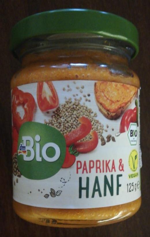 Fotografie - Bio paprika + hanf aufstrich dmBio