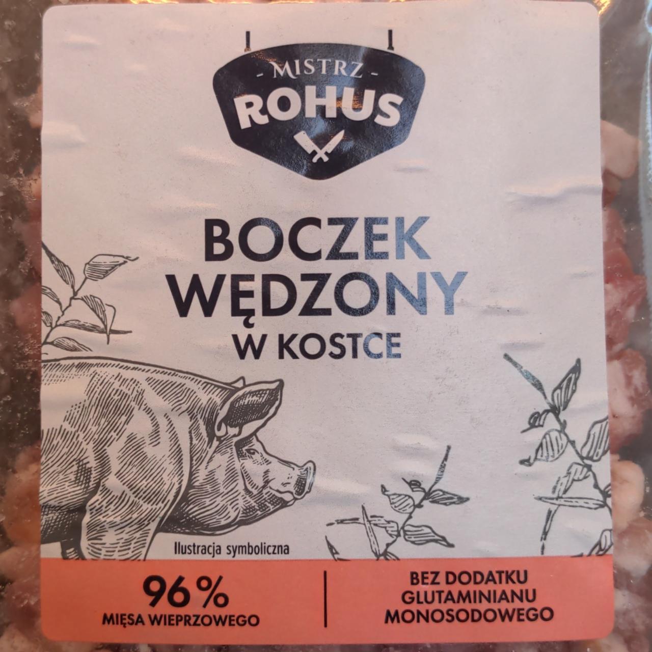 Fotografie - Boczek wędzony w kostce Mistrz Rohus