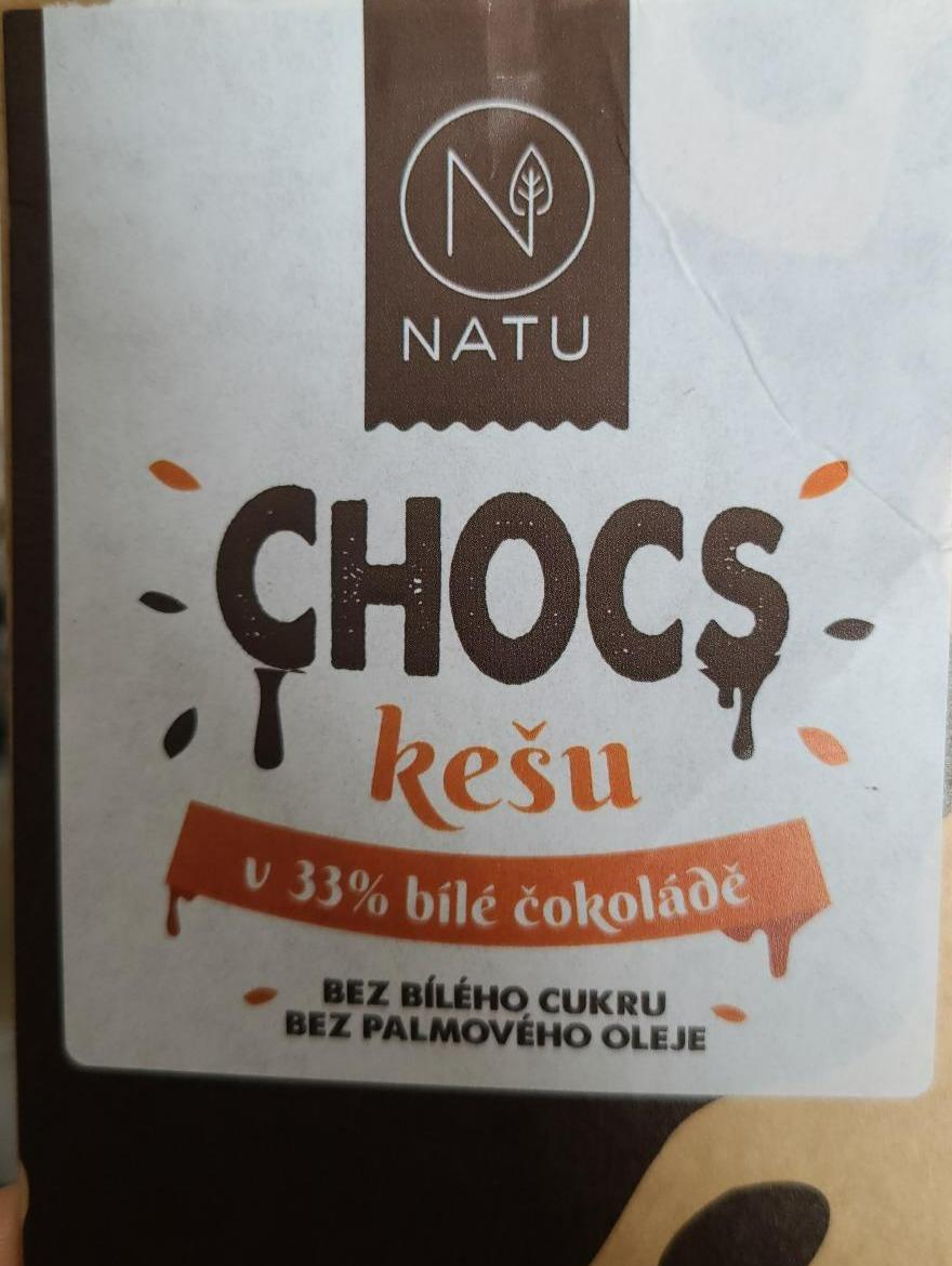 Fotografie - Chocs kešu v 33% bílé čokoládě