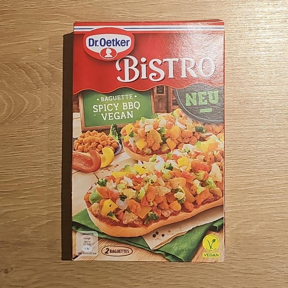 Fotografie - BISTRO - Baguette Spicy BBQ Vegan Dr.Oetker