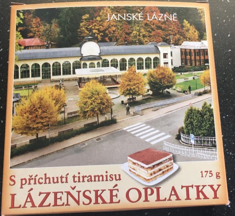 Fotografie - Lázeňské oplatky s příchutí tiramisu