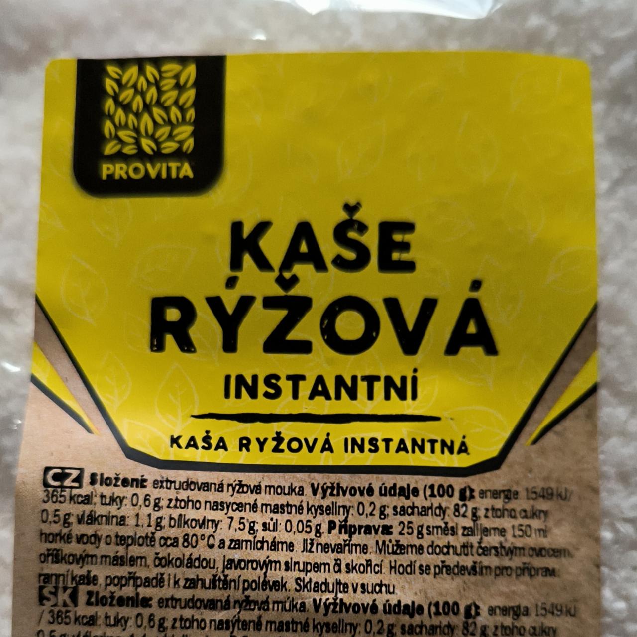 Fotografie - Kaše rýžová instantní Provita