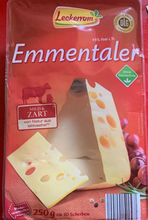 Fotografie - Emmentaler 45% Fett i. Tr. Leckerrom