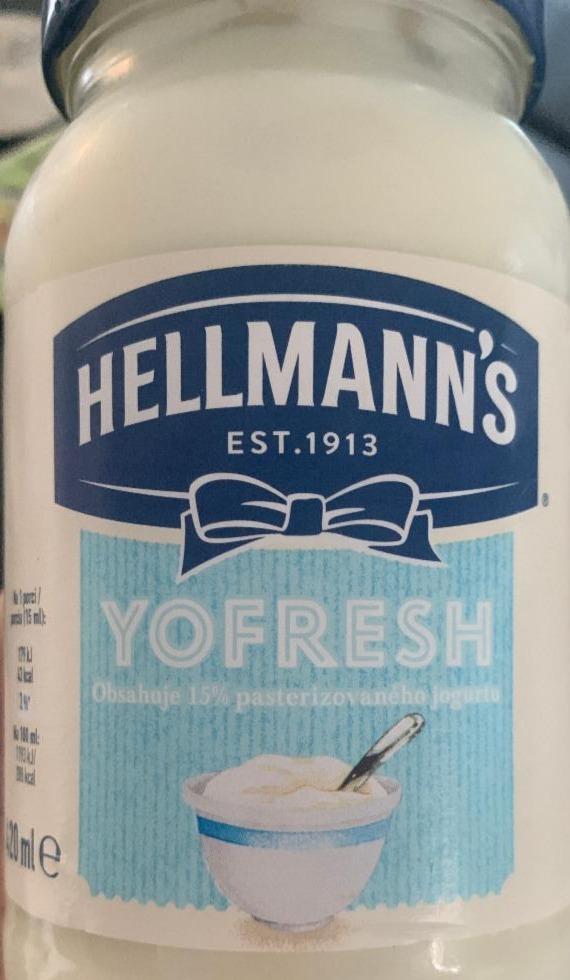 Fotografie - Majonéza Yofresh Hellmann's