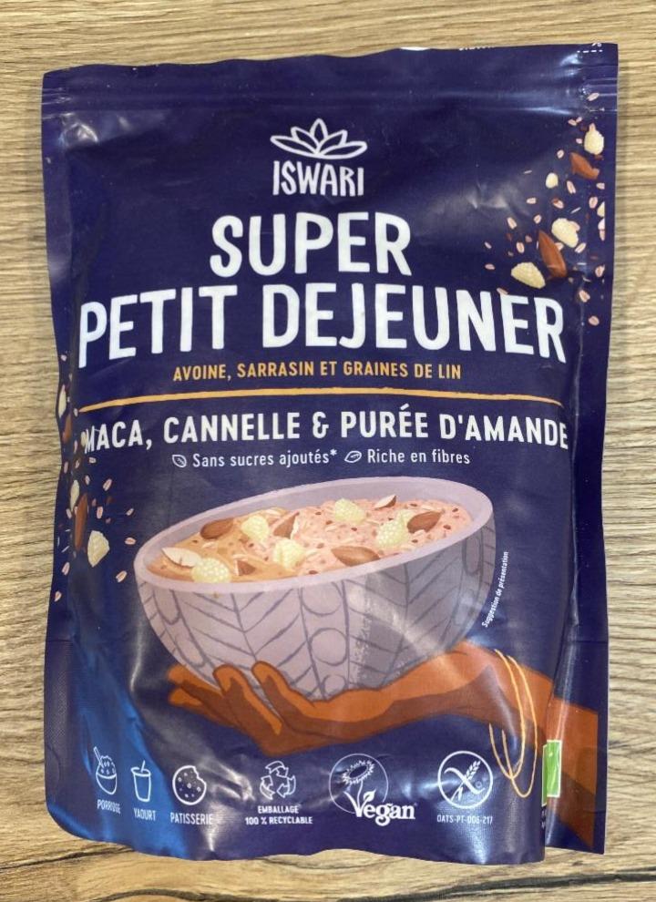 Fotografie - Super petit déjeuner maca, cannelle & purée d'amande Iswari