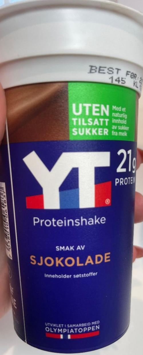 Fotografie - Proteinshake Sjokolade YT