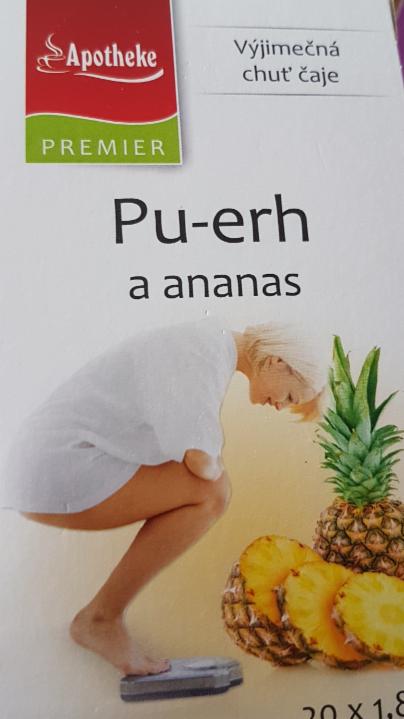 Fotografie - Pu-erh a ananas čaj