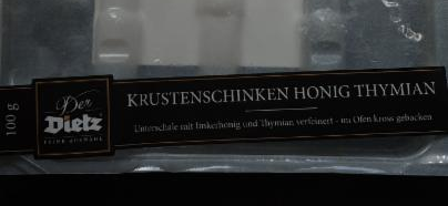 Fotografie - Krustenschinken Honig Thymian