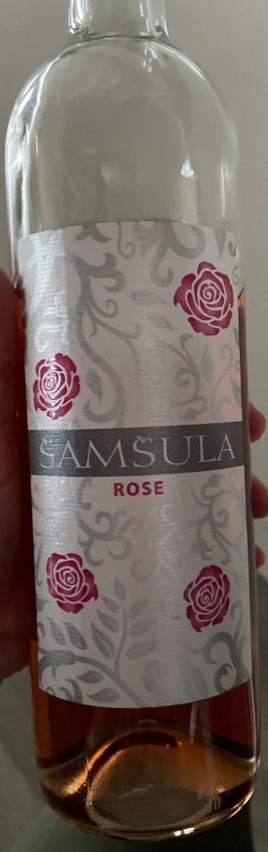 Fotografie - Cabernet Sauvignon Rose 2021 pozdní sběr Šamšula