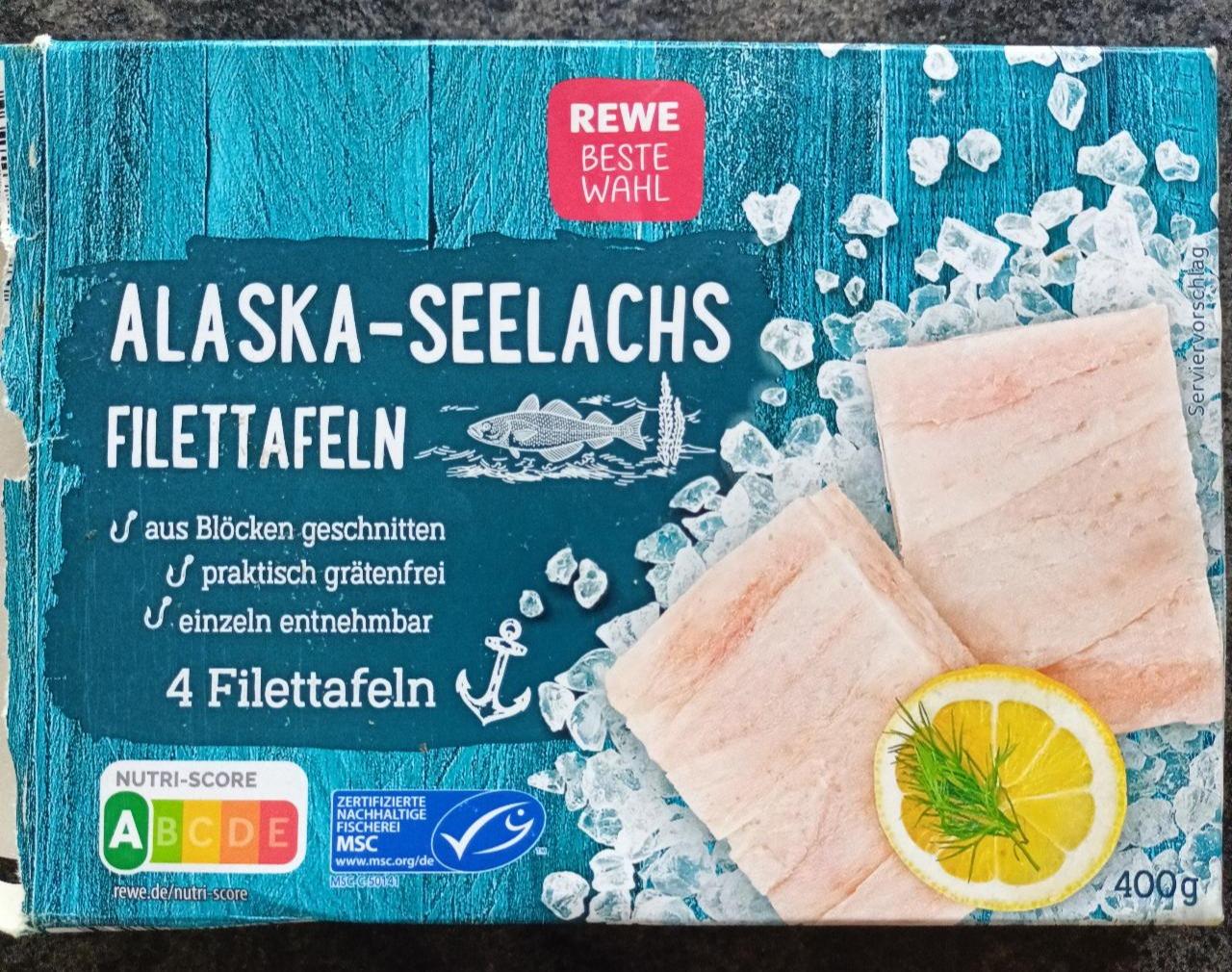 Fotografie - Alaska-seelachs filettafeln Rewe Beste Wahl