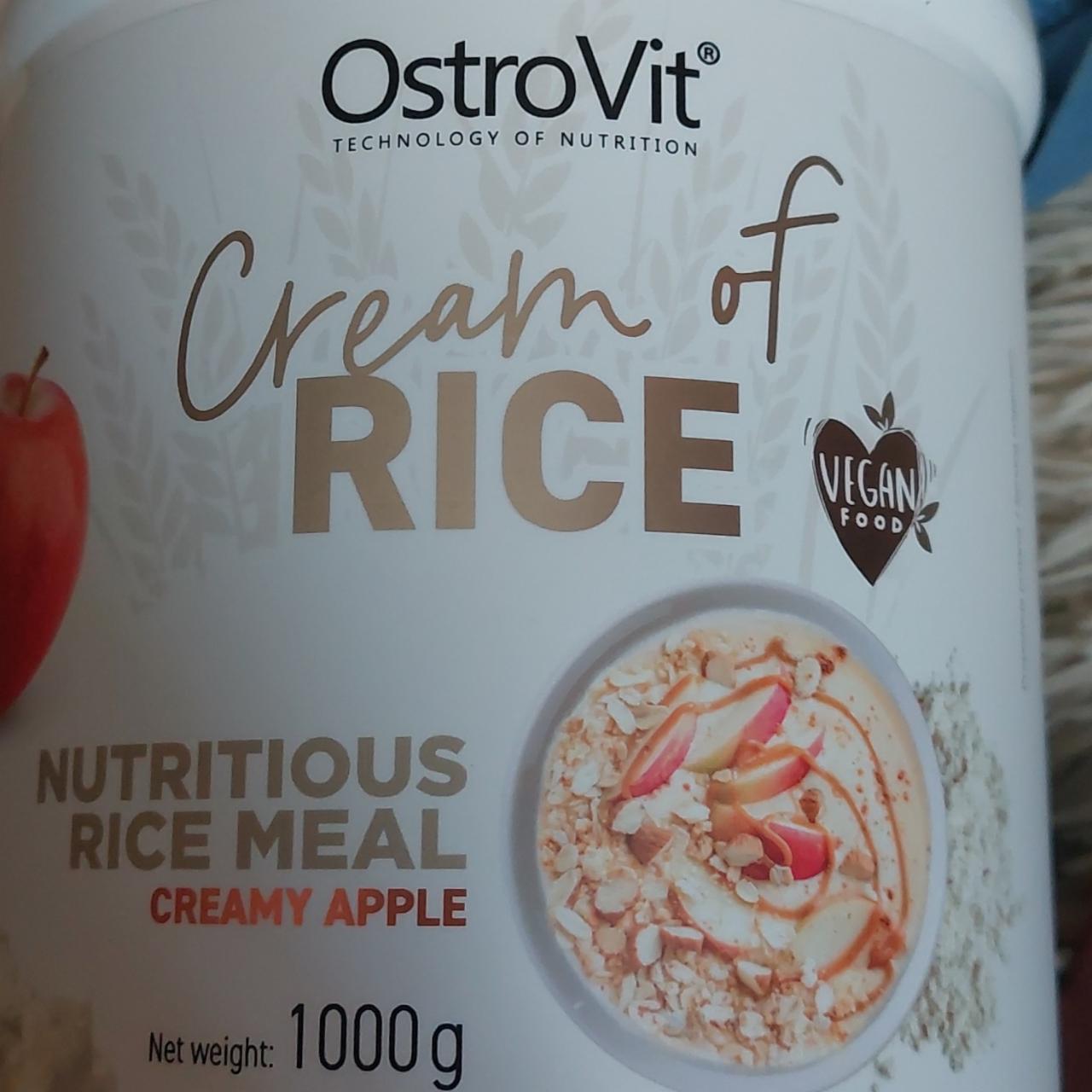 Fotografie - Cream of rice apple OstroVit