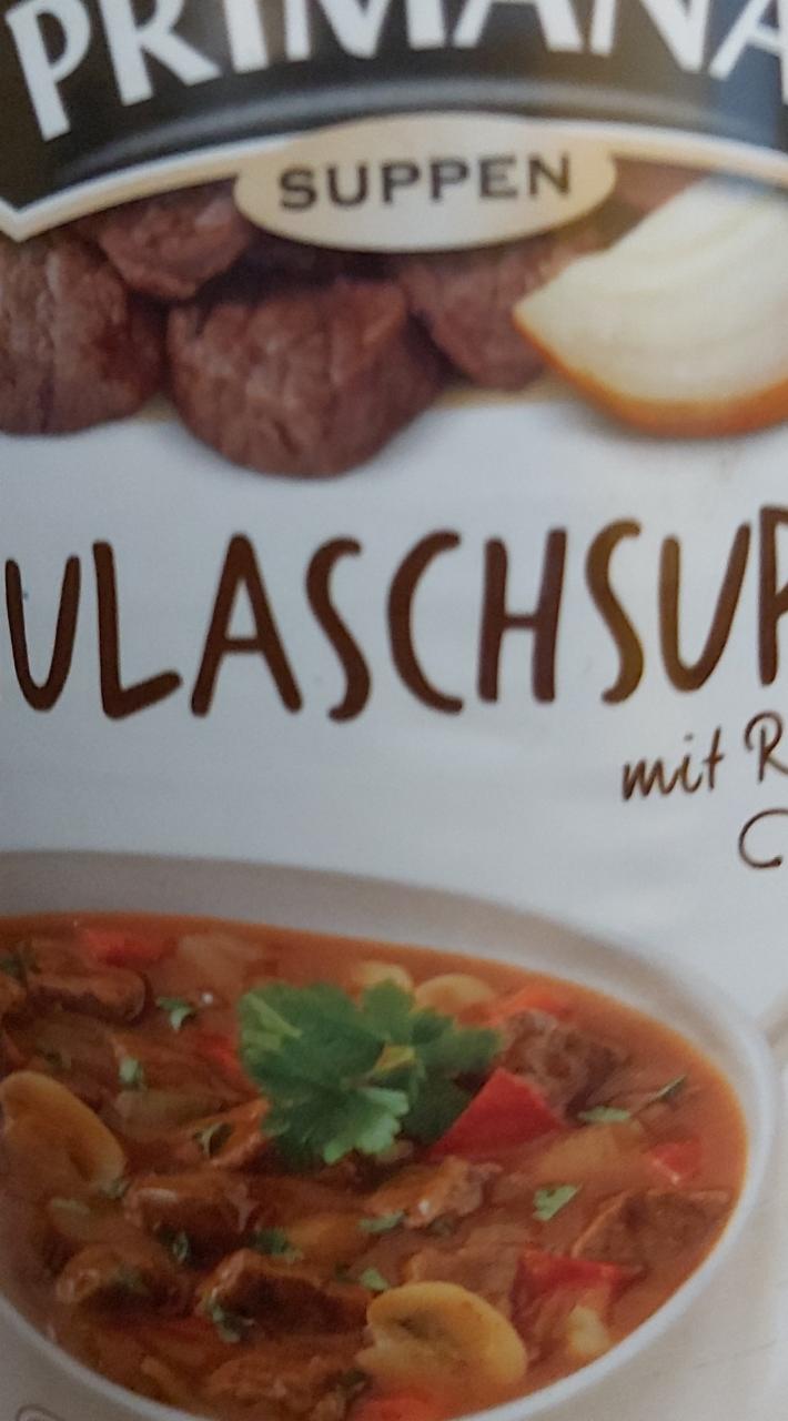 Fotografie - Gulaschsuppe mit Rindfleisch Primana