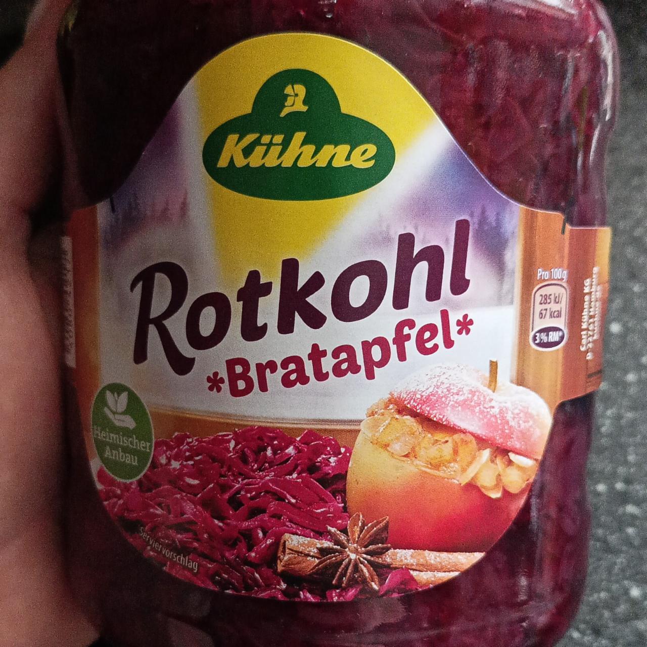 Fotografie - Rotkohl Bratapfel Kühne