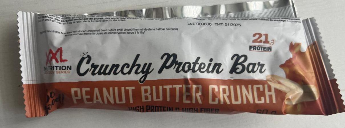 Fotografie - Crunchy protein bar peanut butter crunch XXL Nutrition