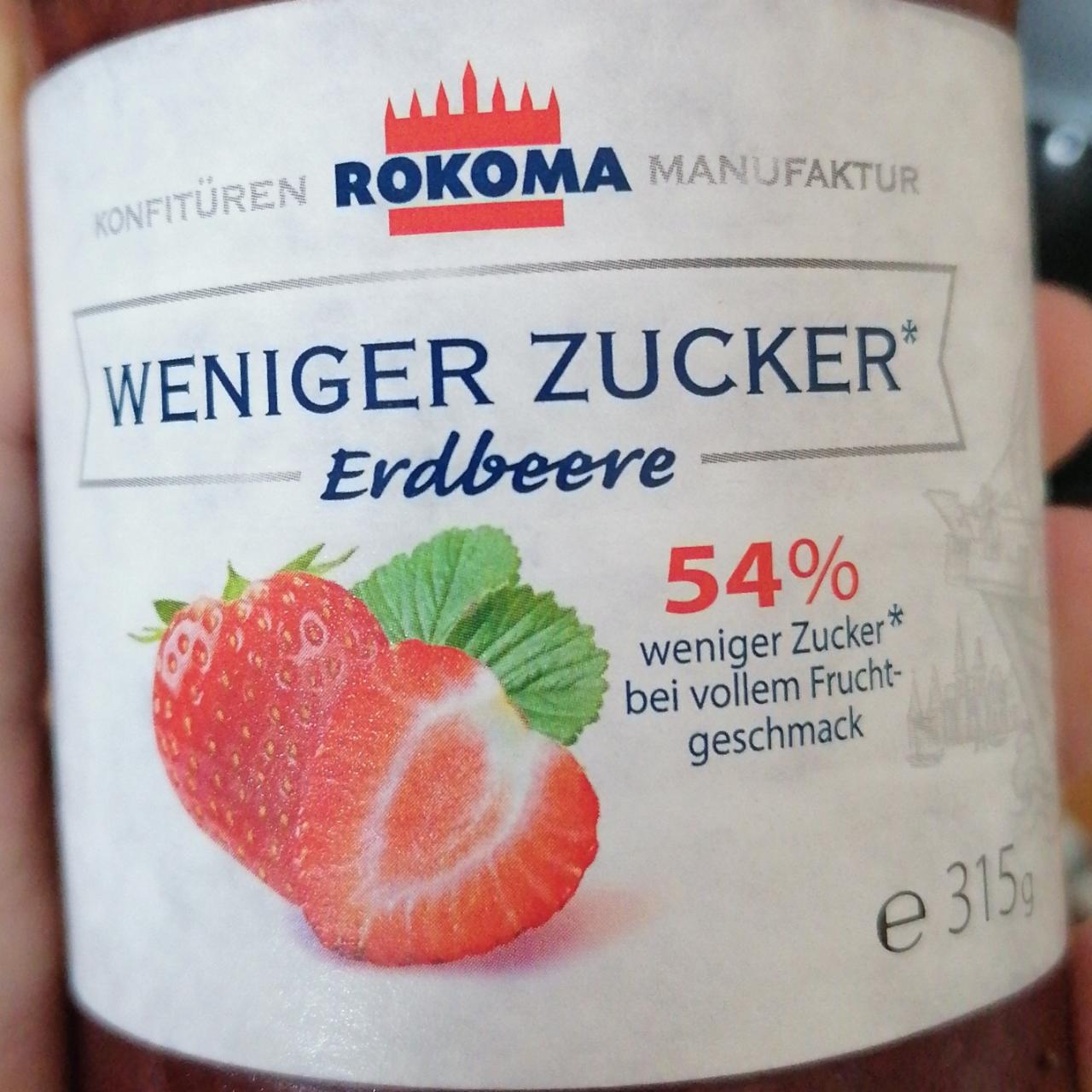 Fotografie - Erdbeere weniger zucker Rokoma