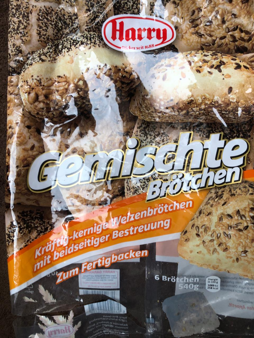 Fotografie - Gemischte Brötchen Harry