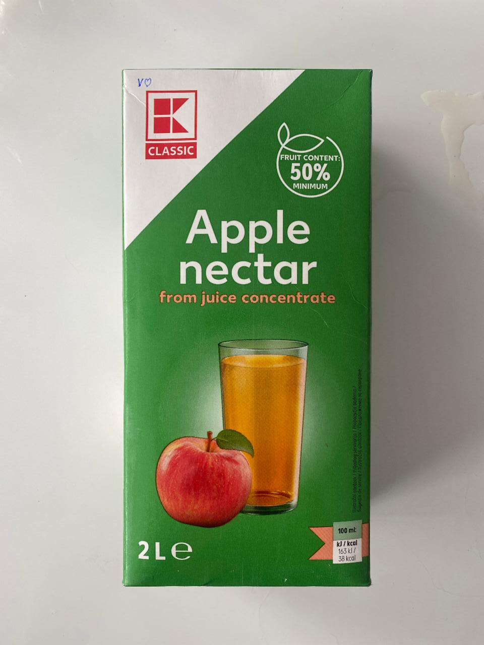 Fotografie - Apple nectar from juice concentrate K-Classic