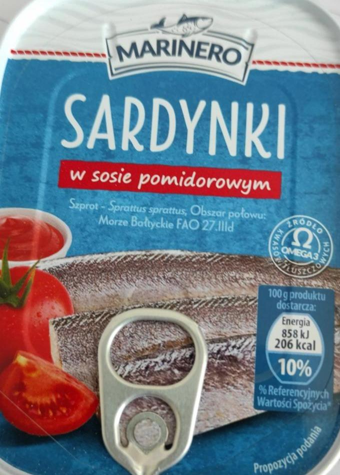 Fotografie - Sardynki w sosie pomidorowym Marinero