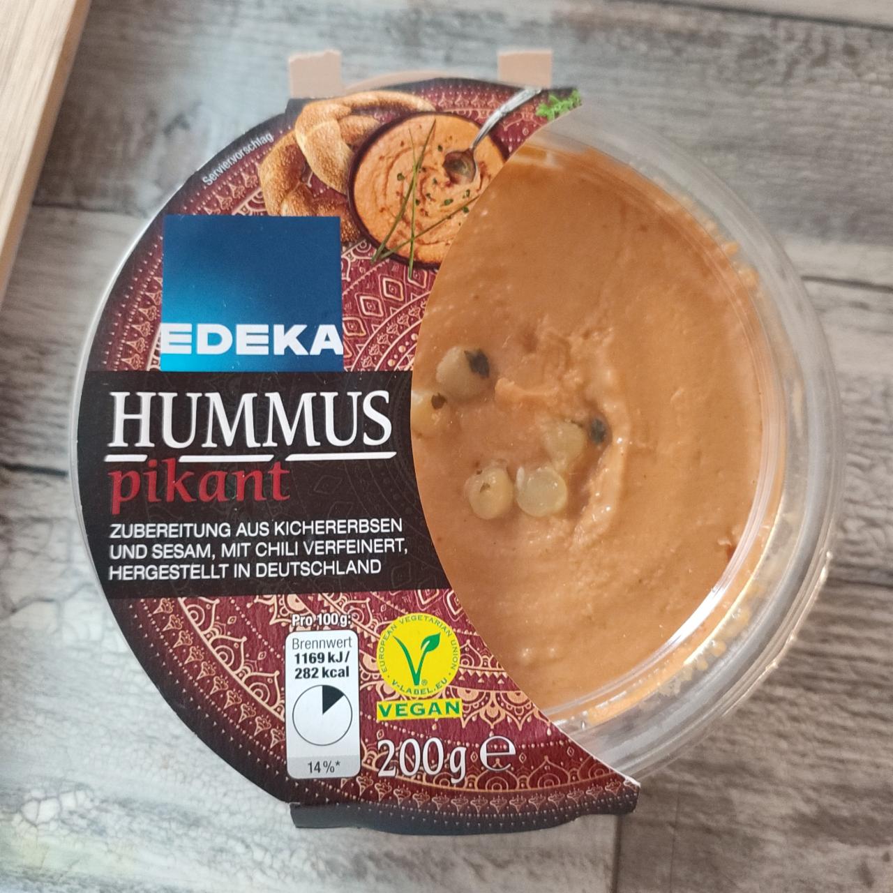 Fotografie - Hummus pikant Edeka