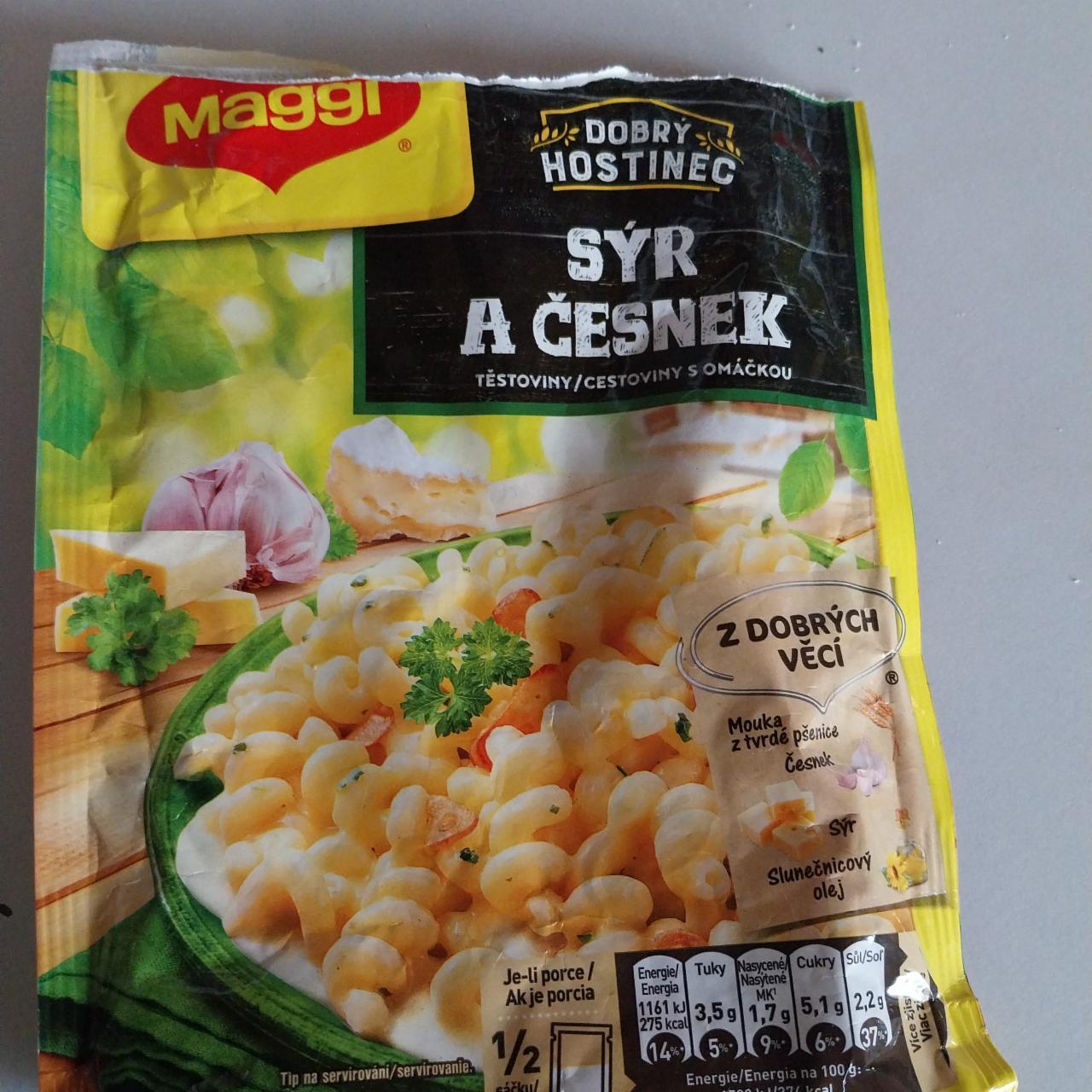 Fotografie - Dobrý hostinec Sýr a česnek Maggi