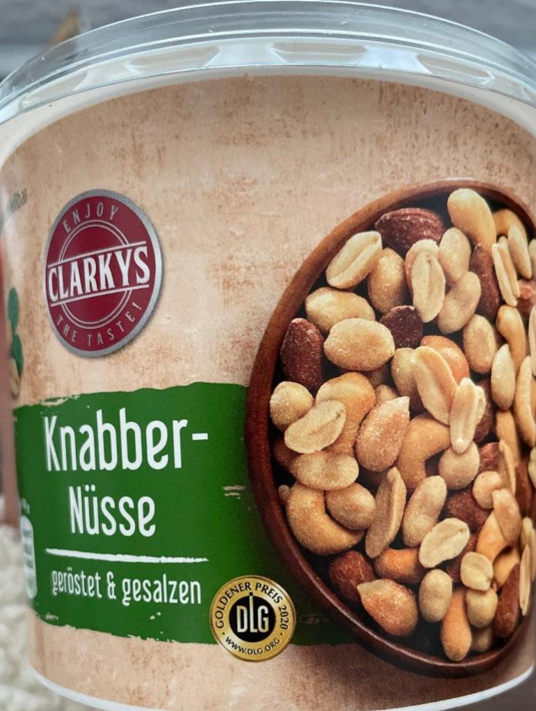 Fotografie - Knabber Nüsse geröstet & gesalzen Clarky's