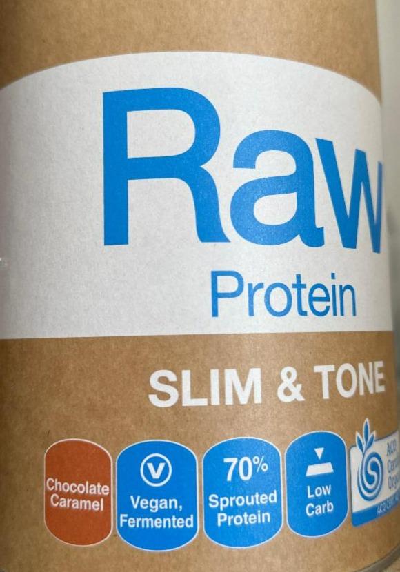 Fotografie - RAW Protein Slim & Tone Chocolate Caramel Amazonia