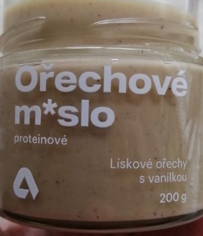 Fotografie - Ořechové m*slo proteinové Lískové ořechy s vanilkou Aktin