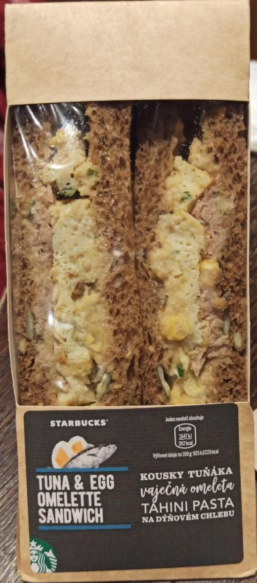 Fotografie - Tuna & Egg Omelette Sandwich Starbucks