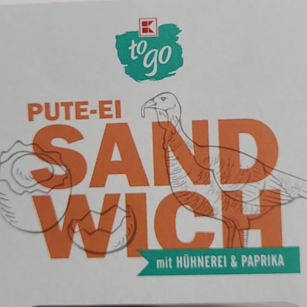 Fotografie - Sandwich Pute-Ei K K-to go