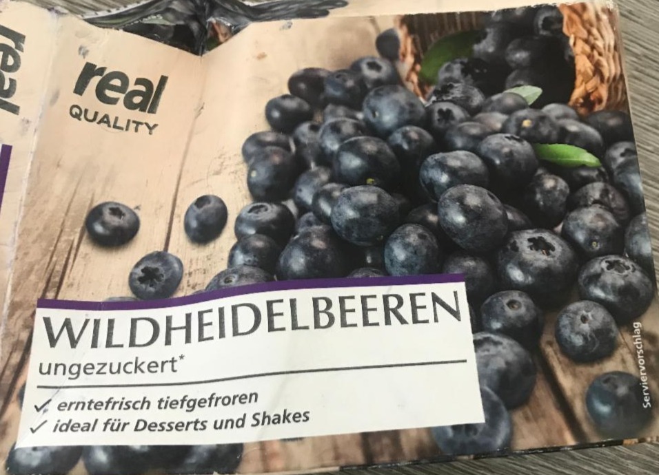 Fotografie - Wildheidelbeeren ungezuckert Real quality