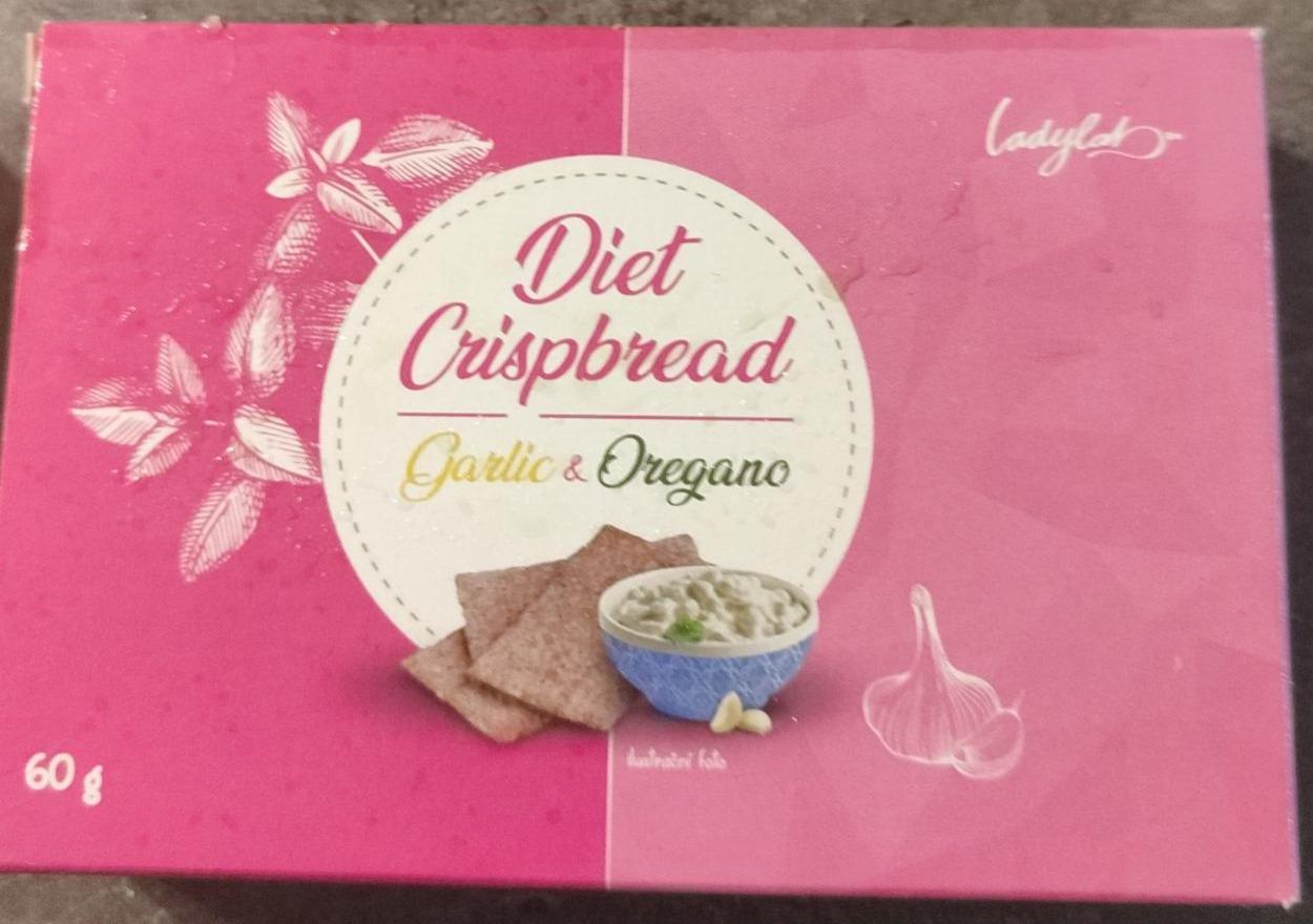 Fotografie - Diet Cripsbread Garlic & Oregano Ladylab