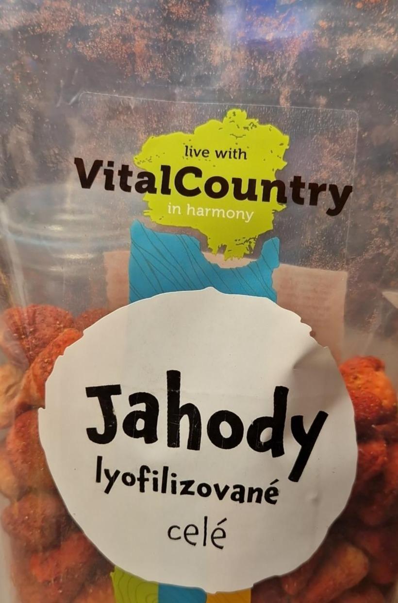 Fotografie - Jahody lyofilizované celé VitalCountry